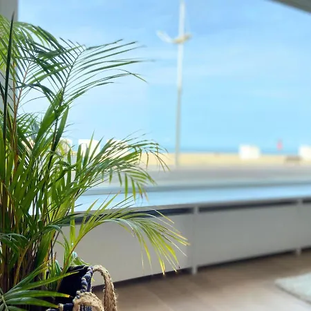 'zeepanne', Mooi Met Frontaal Zeezicht In Sint-idesbald Voor 5personen Daire Koksijde